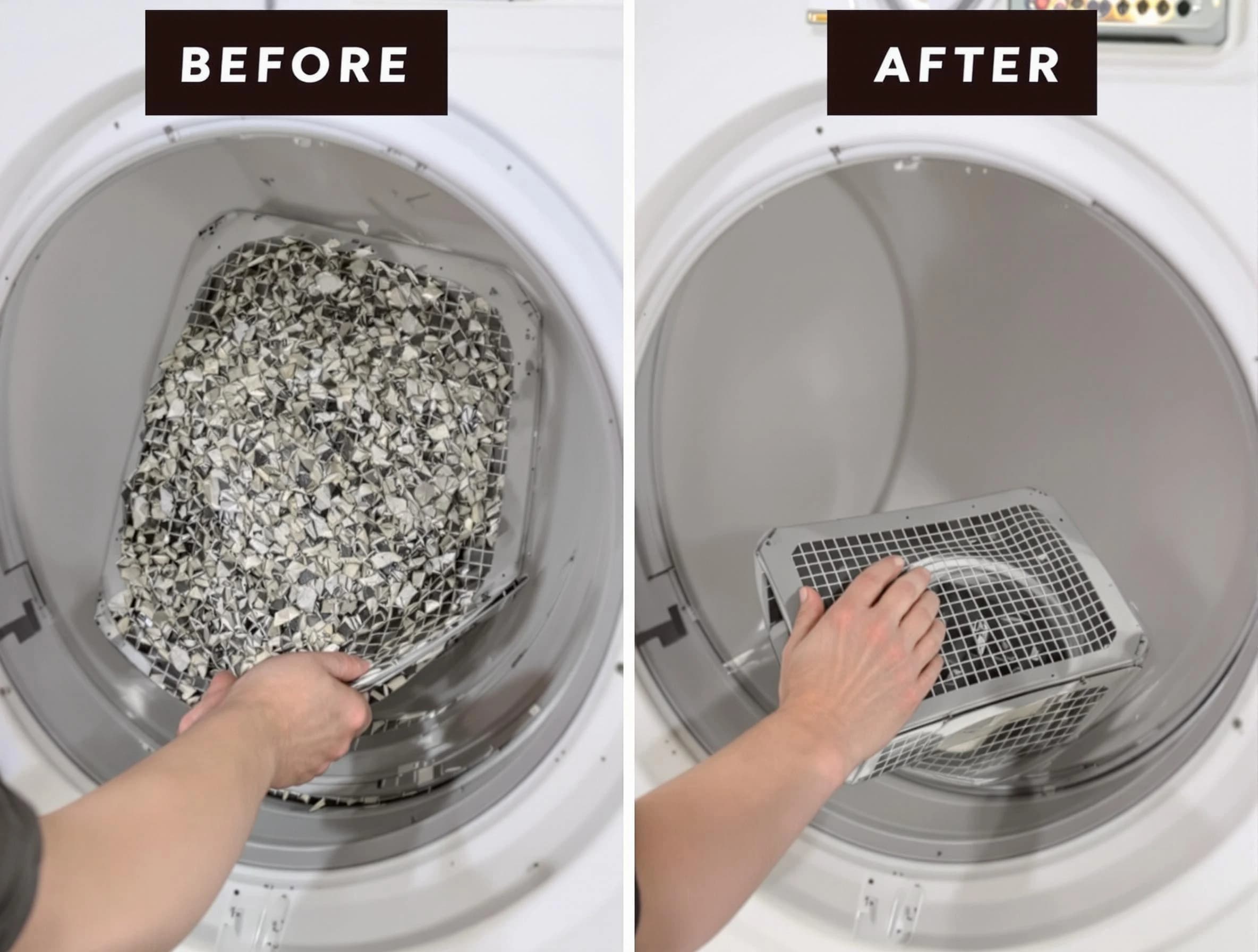 Professional lint trap cleaning by Sandston Dryer Vent Cleaning in Sandston