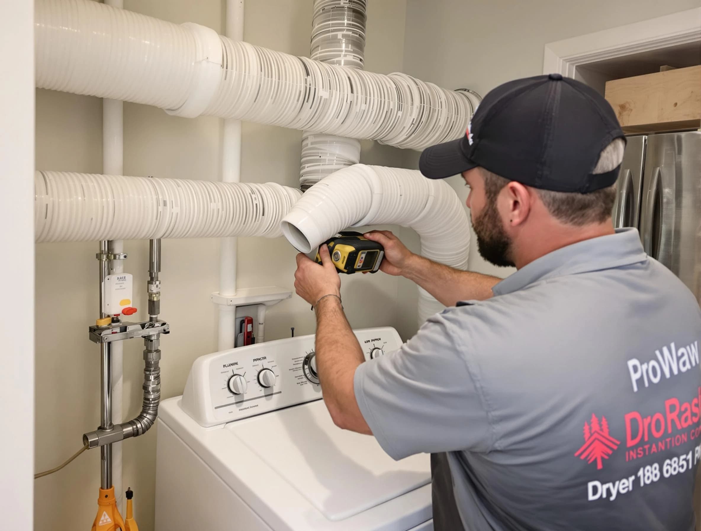Professional dryer vent hose installation by Sandston Dryer Vent Cleaning in Sandston