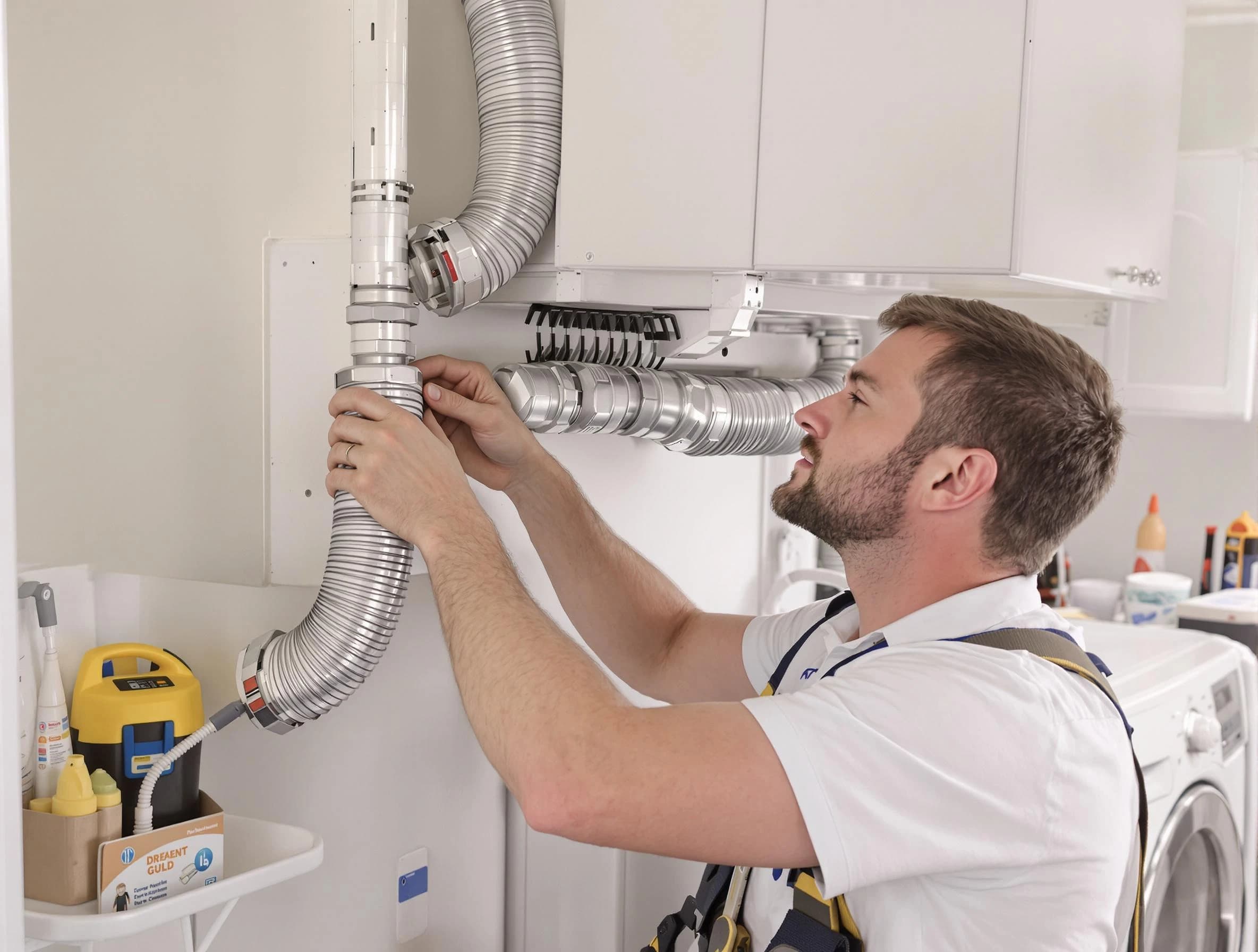 Professional dryer vent repair and installation by Sandston Dryer Vent Cleaning in Sandston