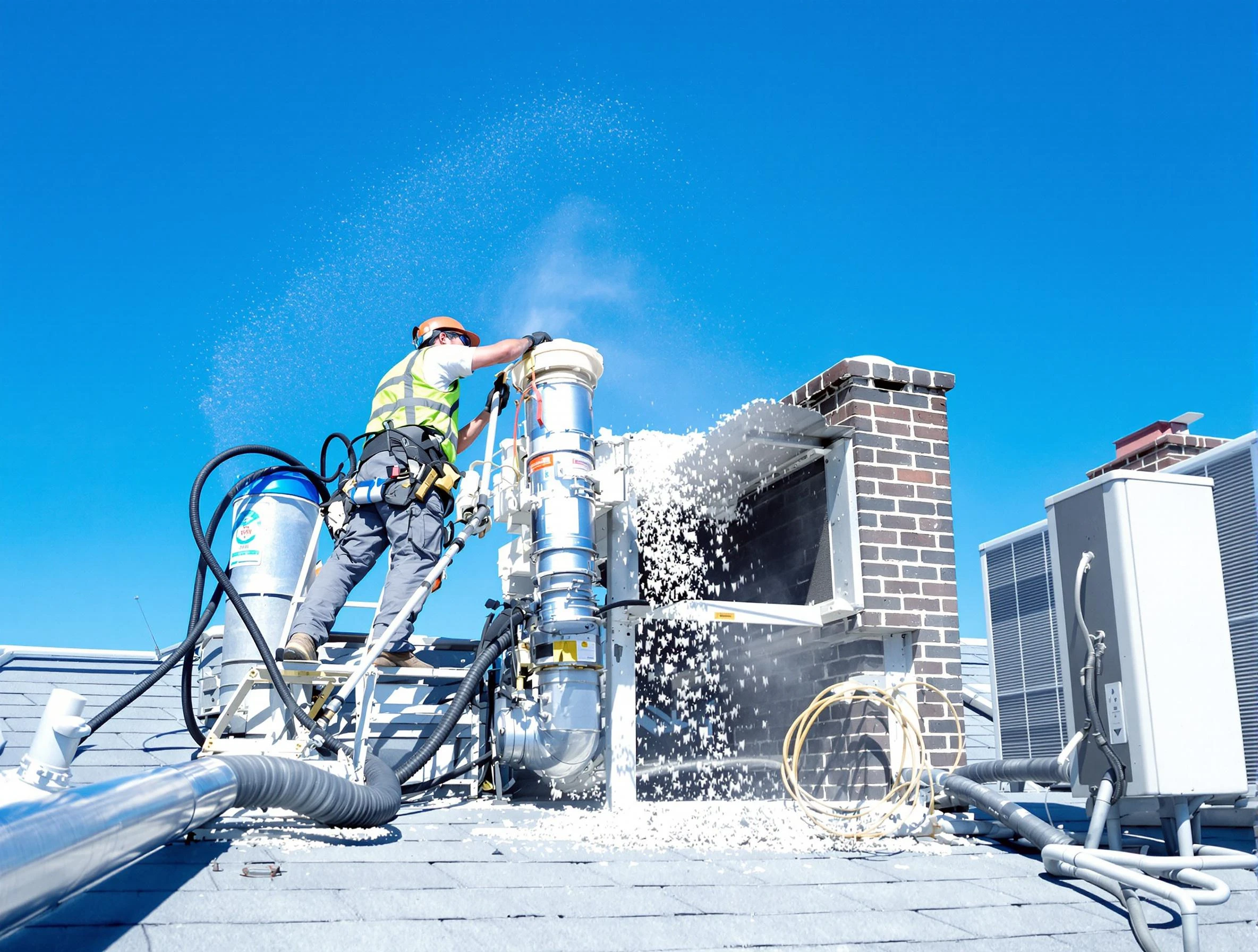 Expert roof dryer vent cleaning by Sandston Dryer Vent Cleaning in Sandston